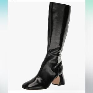 CIRCUS NY BY SAM EDELMAN Women's Olympia Tall High Elegant Black Manmade Boots